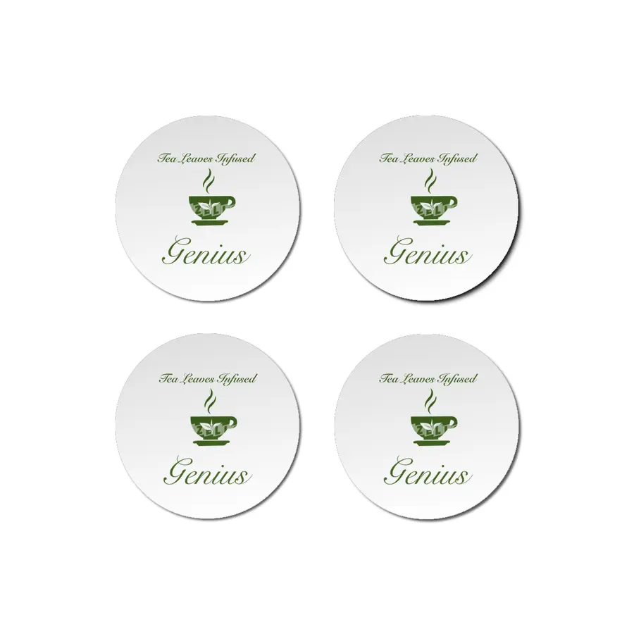 Green tea Leaves Infused Genius Bardak Altlığı