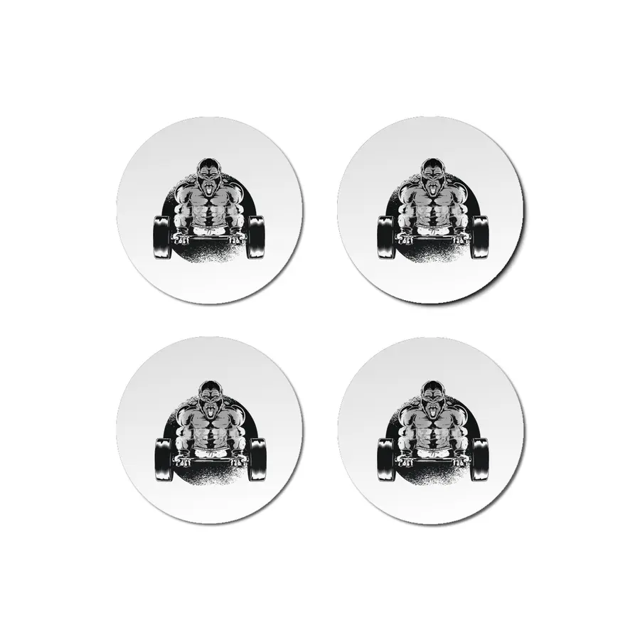 Gorilla Dumbbell Bardak Altlığı