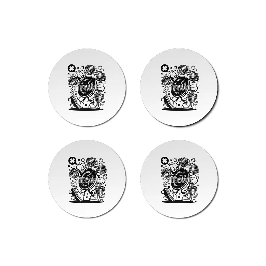 BARBELL PLATE Bardak Altlığı
