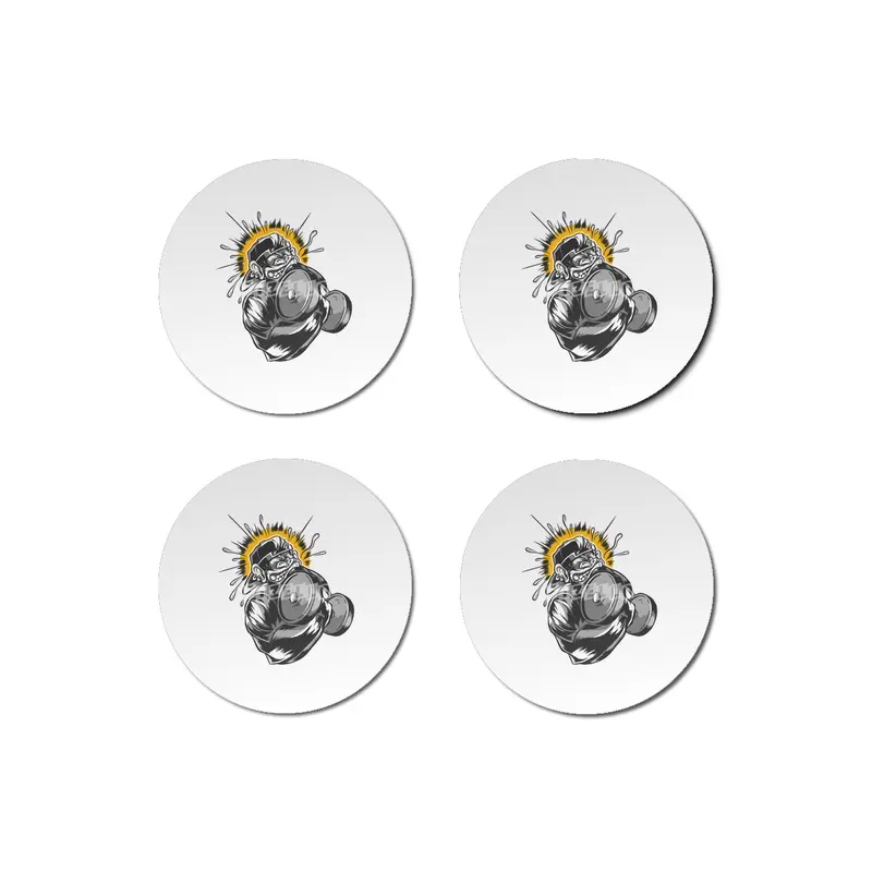 Monkey Dumbbell Bardak Altlığı
