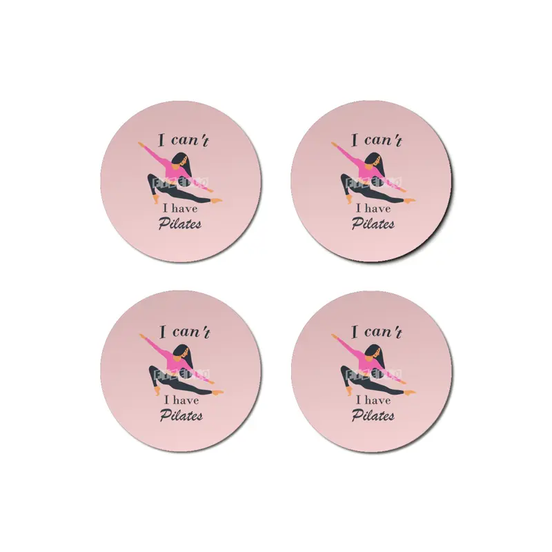 I can't I have Pilates Bardak Altlığı