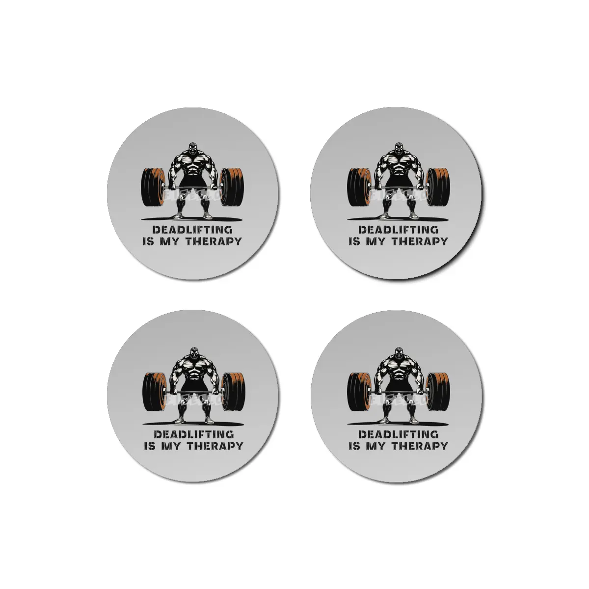 Deadlifting Therapy: Strength Unleashed Bardak Altlığı