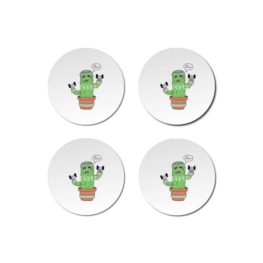 Cactus Cactus Bardak Altlığı
