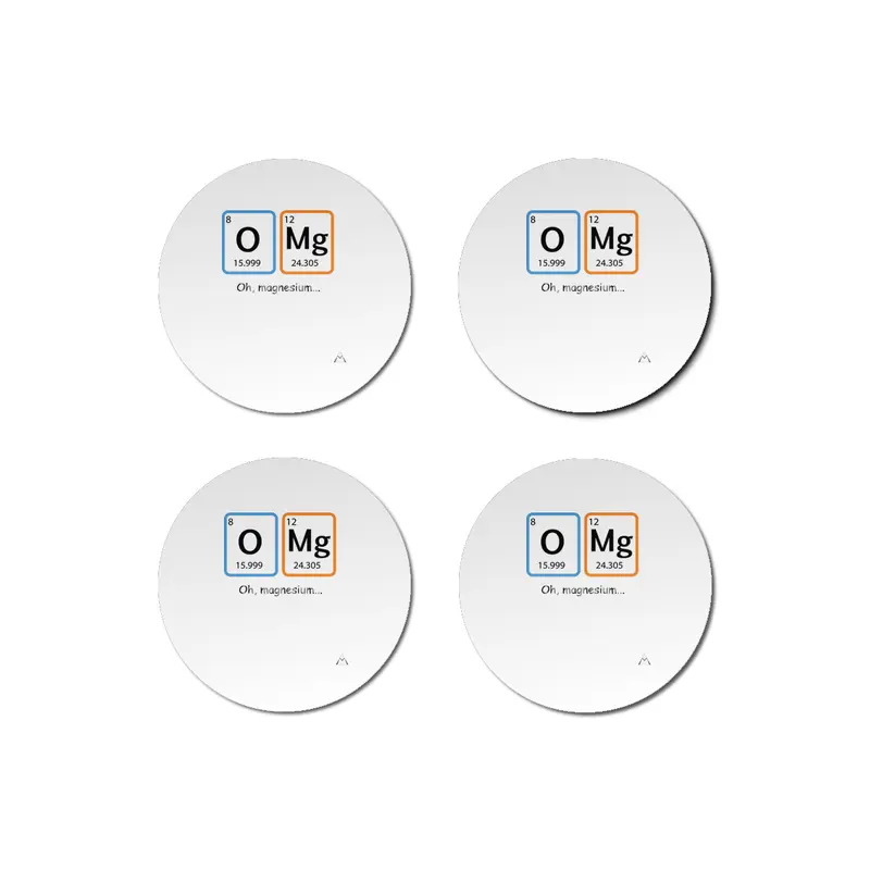 Oh, magnesium... Bardak Altlığı