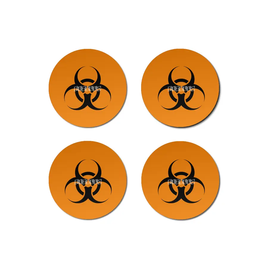 Biohazard Bardak Altlığı