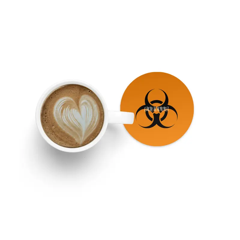 Biohazard Bardak Altlığı