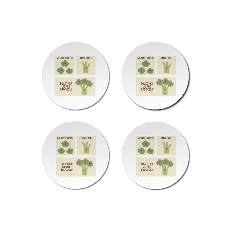 Broccoli Bardak Altlığı
