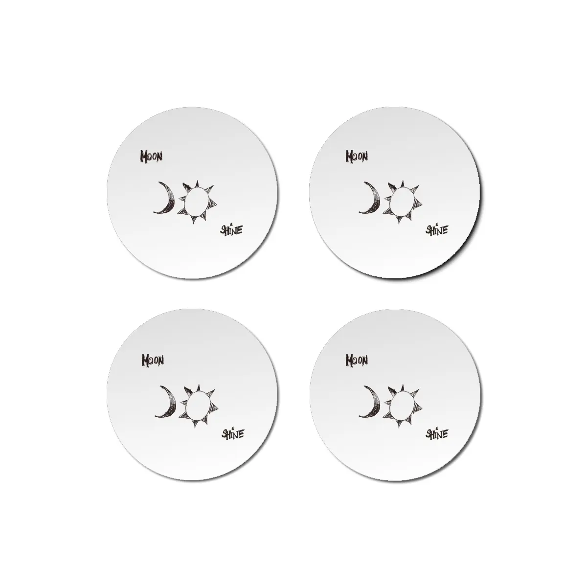 Moon Shine Bardak Altlığı