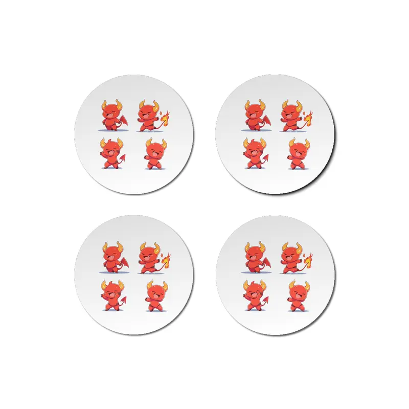 Cute Devil Bardak Altlığı