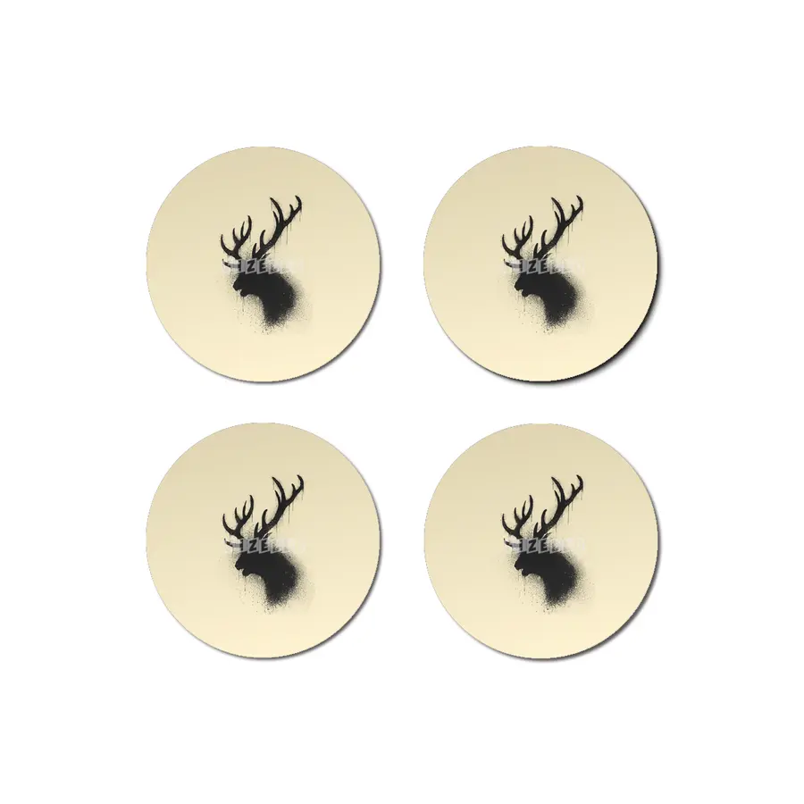 Dark deer Bardak Altlığı