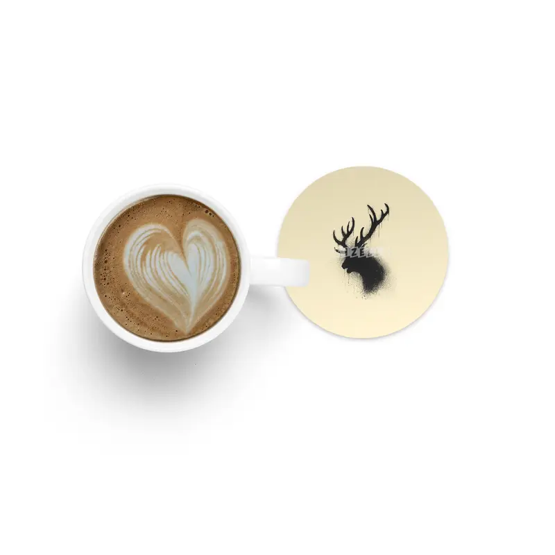 Dark deer Bardak Altlığı