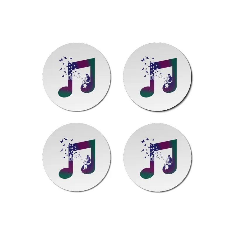 Music Cello Bardak Altlığı