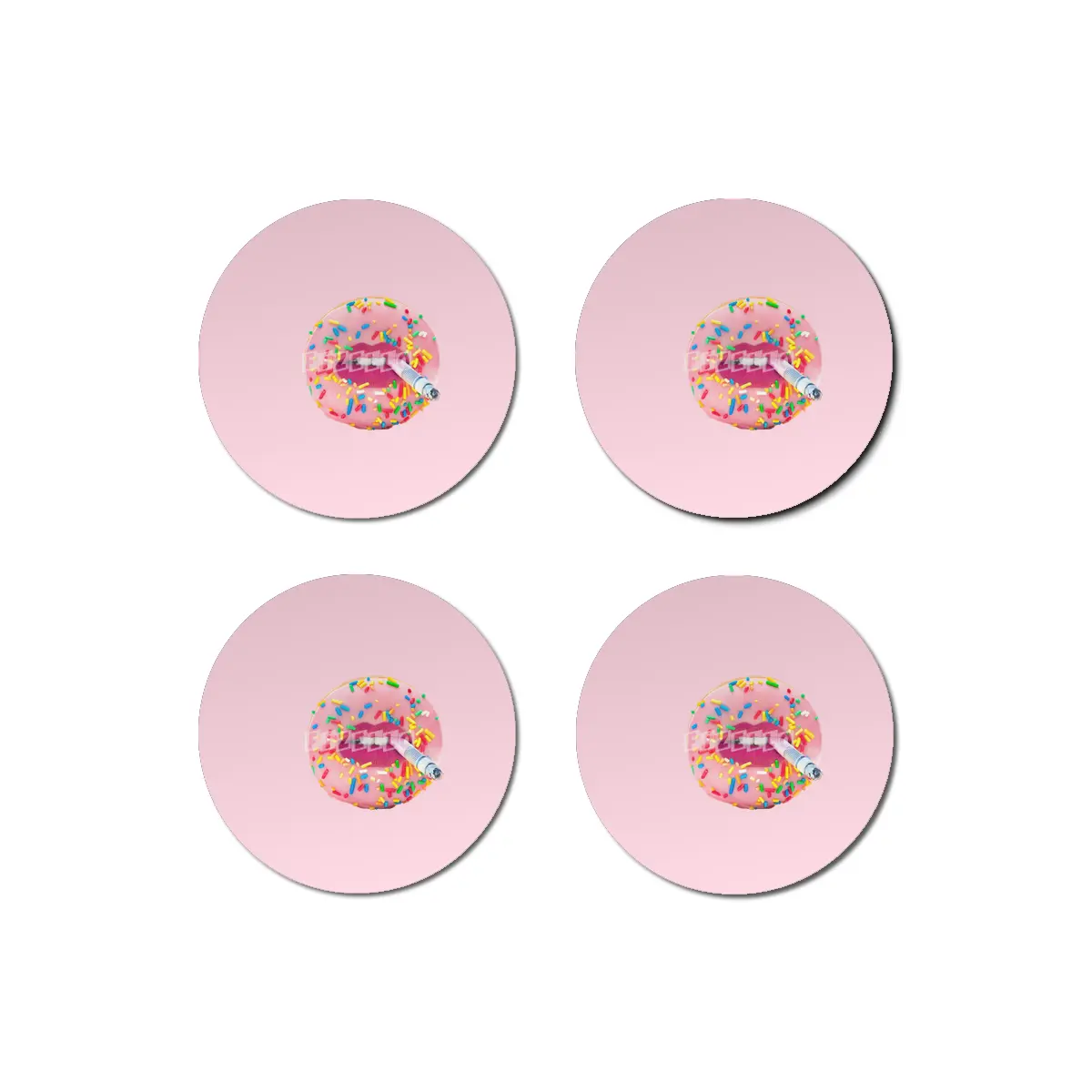 DoNut Smoke Bardak Altlığı