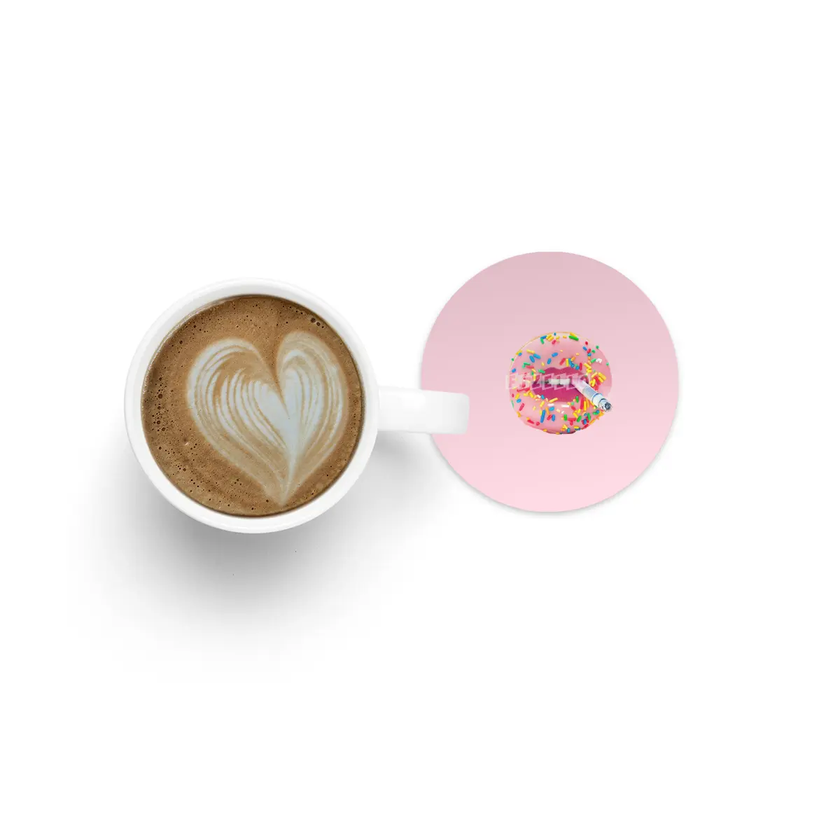 DoNut Smoke Bardak Altlığı
