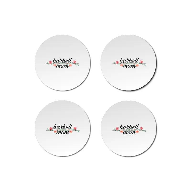 Barbell Mom Bardak Altlığı