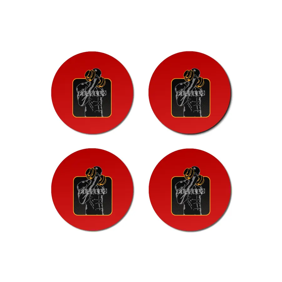 Gym logo Bardak Altlığı