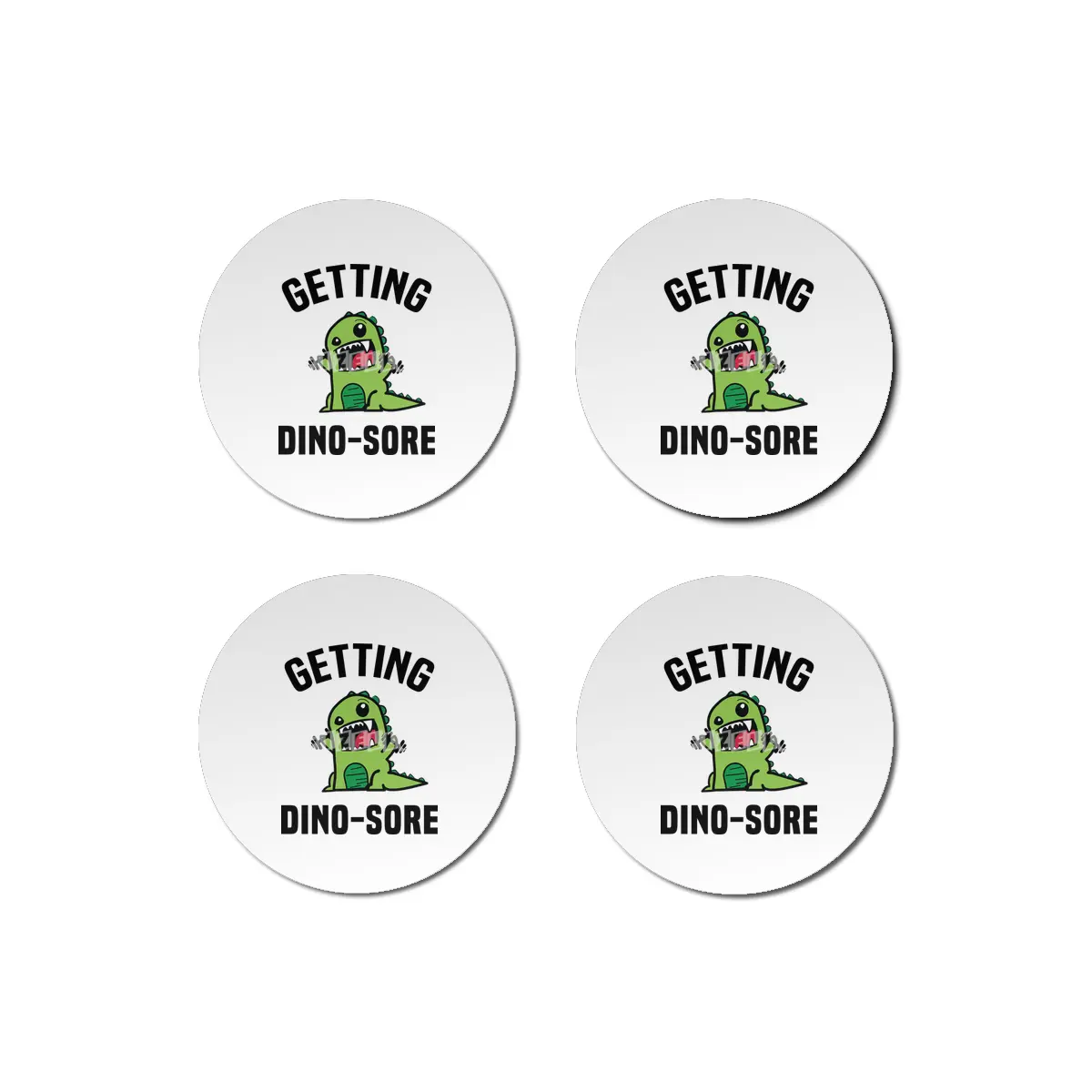 Getting Dino-Sore Bardak Altlığı