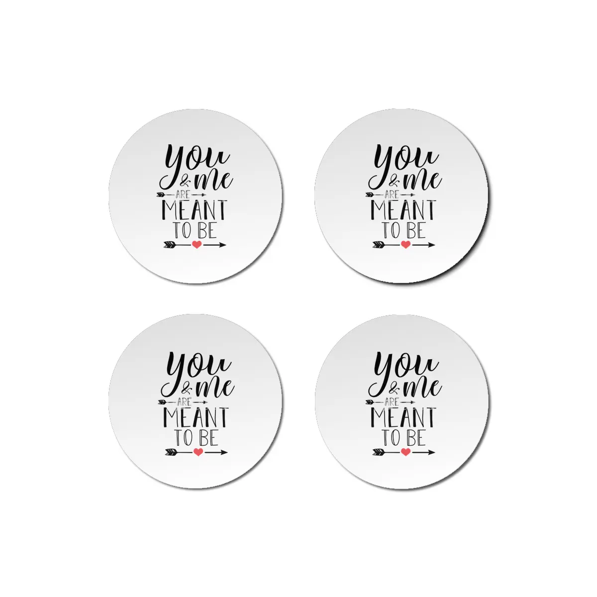 Valentine day, Wedding gifts Bardak Altlığı
