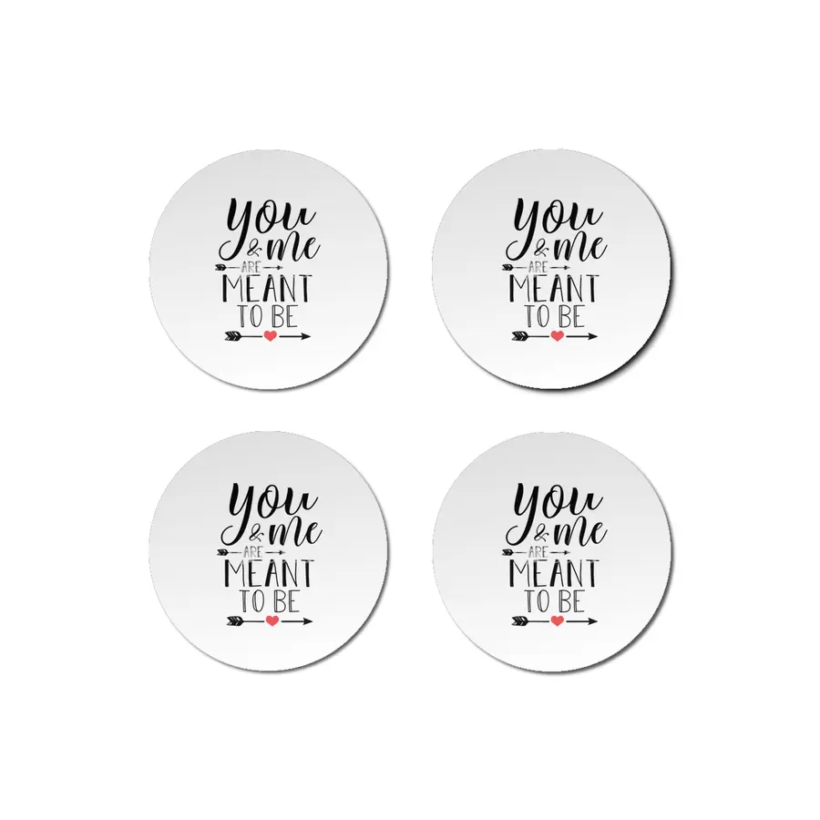 Valentine day, Wedding gifts Bardak Altlığı