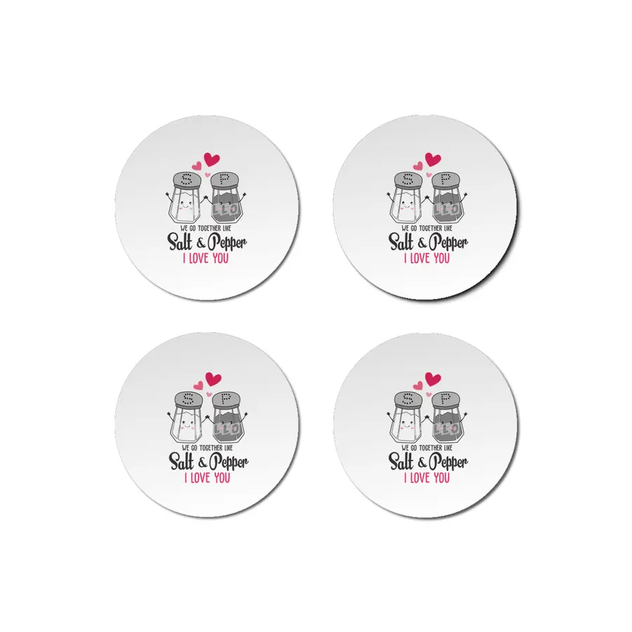 Valentine day, Wedding gifts Bardak Altlığı