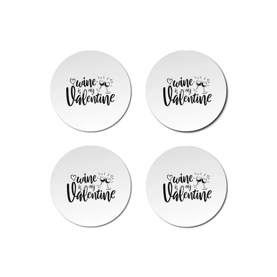 Valentine day, Wedding gifts Bardak Altlığı