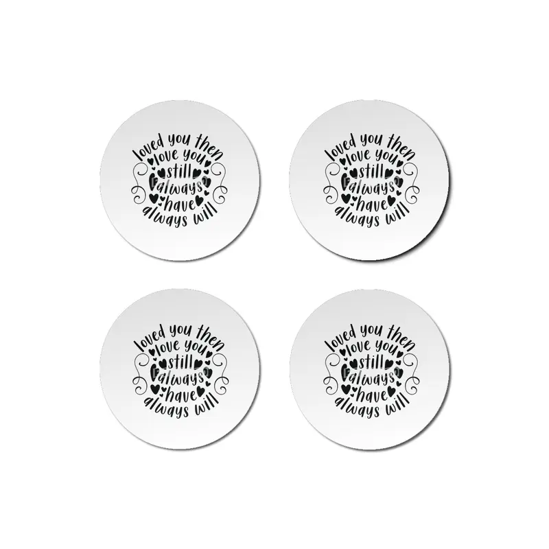 Valentine day, Wedding gifts Bardak Altlığı