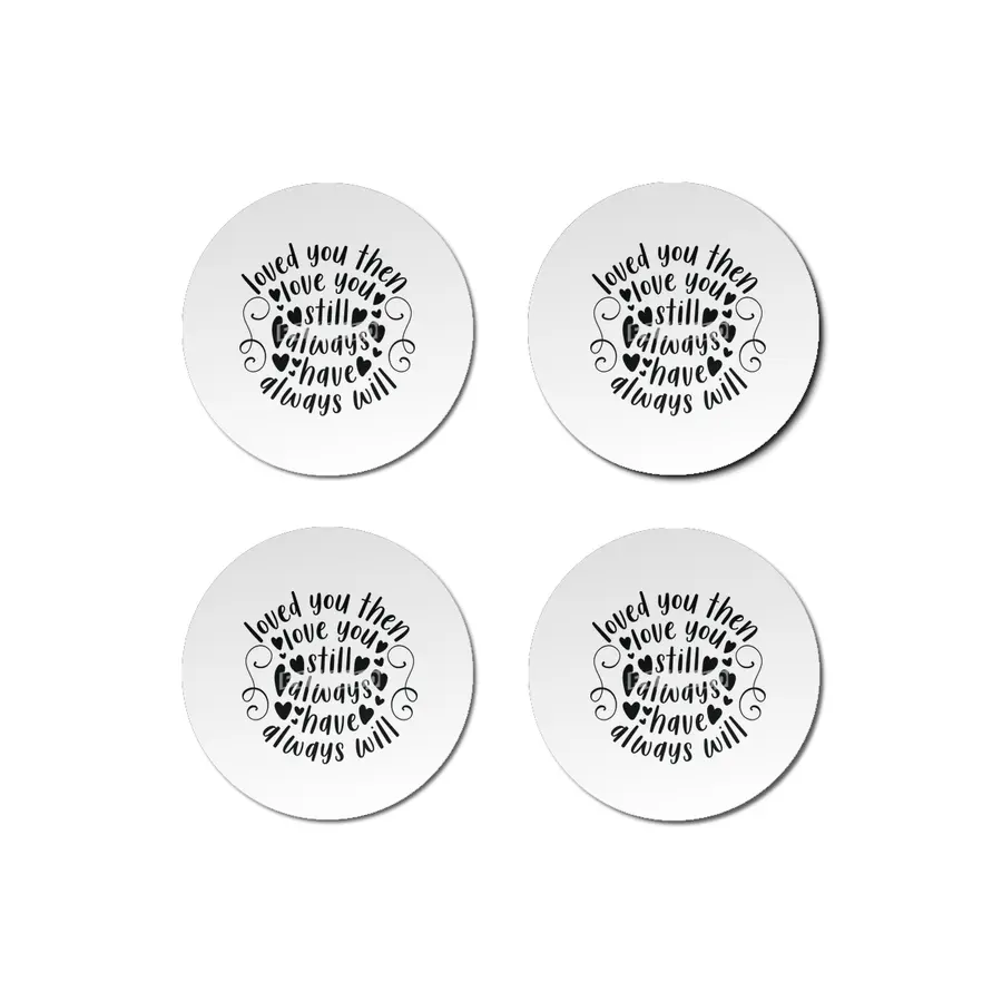 Valentine day, Wedding gifts Bardak Altlığı