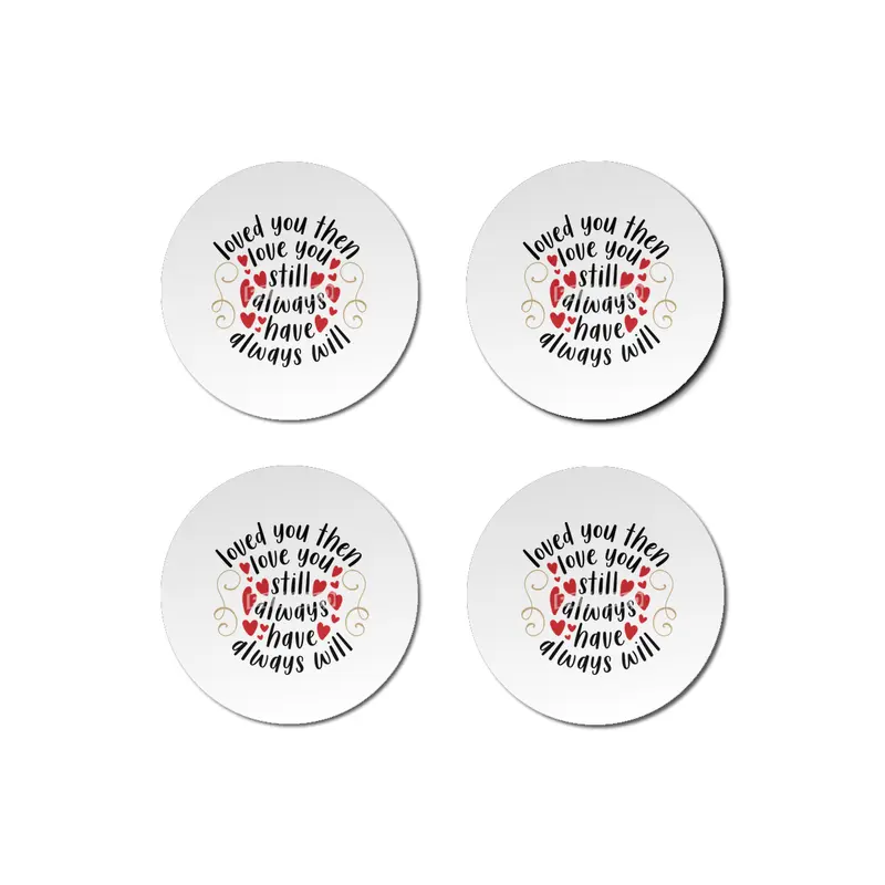 Valentine day, Wedding gifts Bardak Altlığı