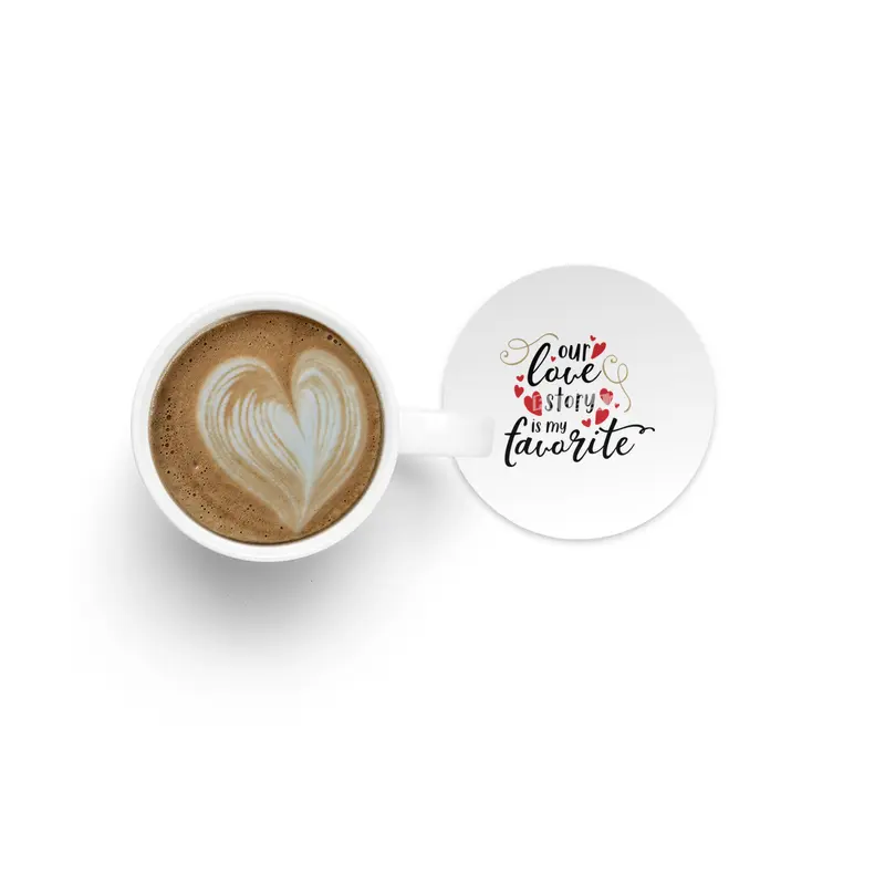 Valentine day cards , prints, gifts Bardak Altlığı