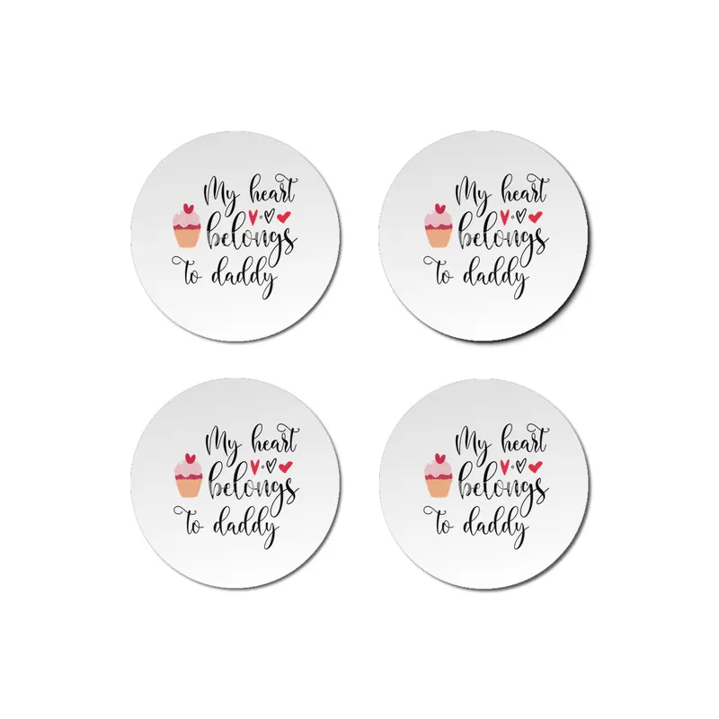 Valentine day, Engagement party & Wedding gifts Bardak Altlığı