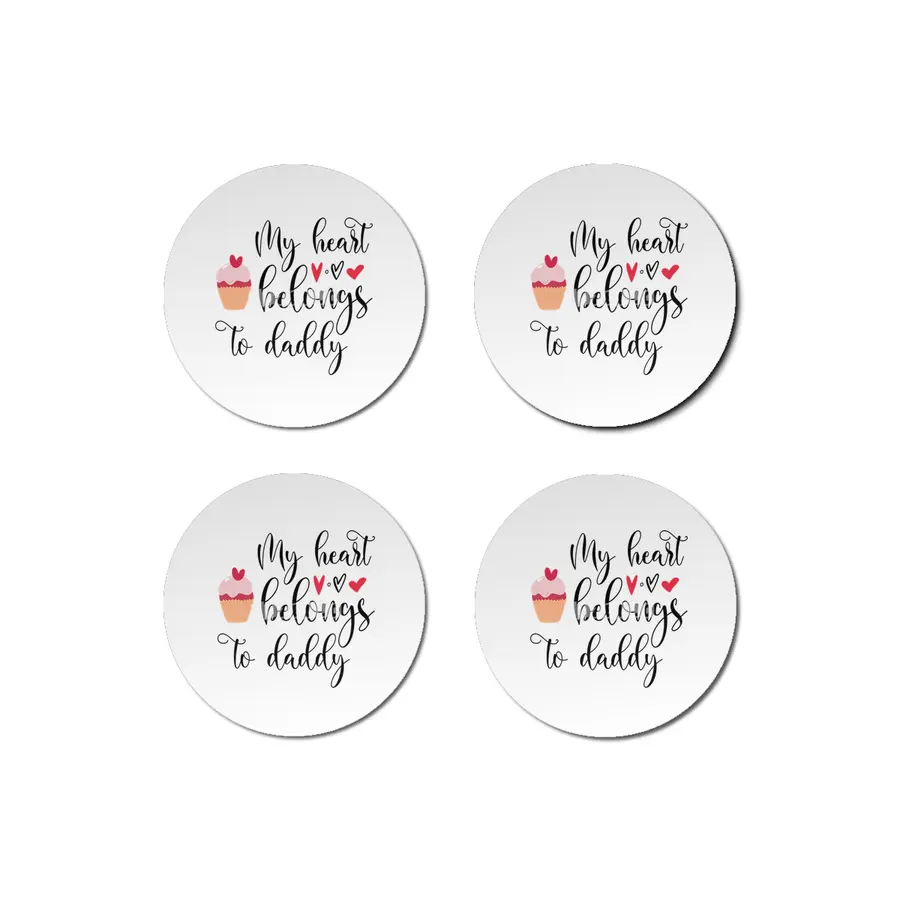 Valentine day, Engagement party & Wedding gifts Bardak Altlığı