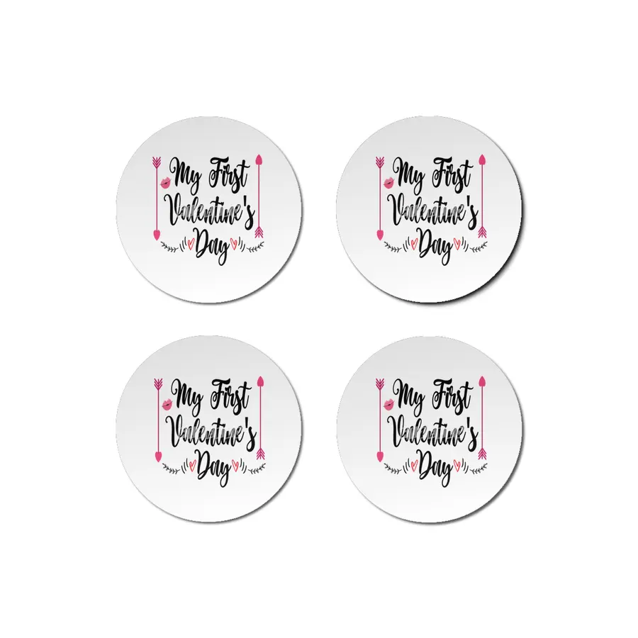 Valentine day, Engagement party & Wedding gifts Bardak Altlığı