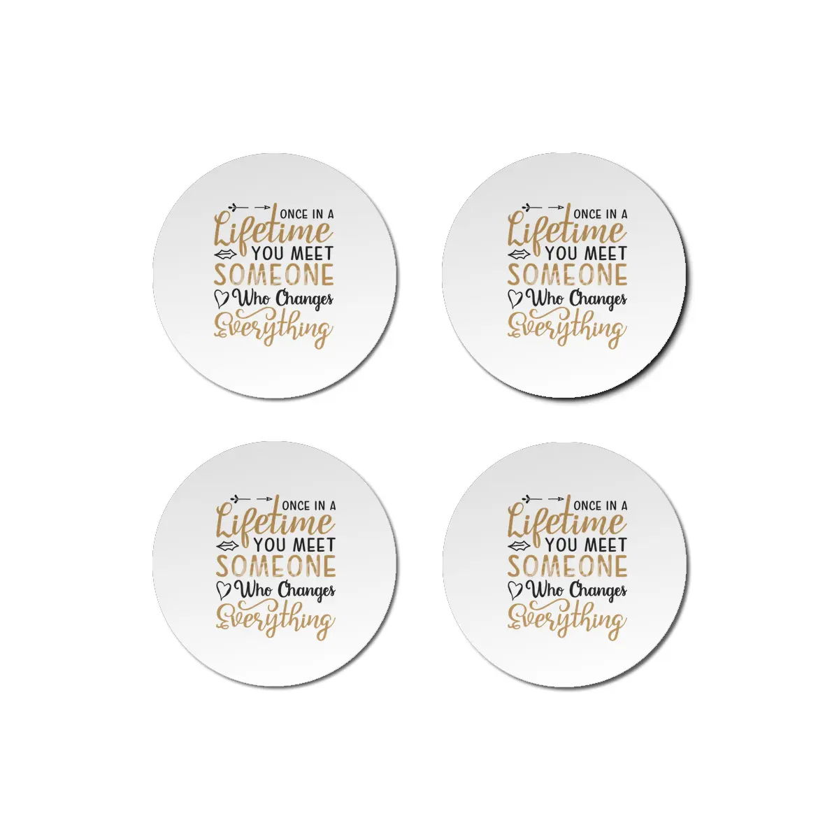 ENGAGEMENT & WEDDING GIFTS Bardak Altlığı
