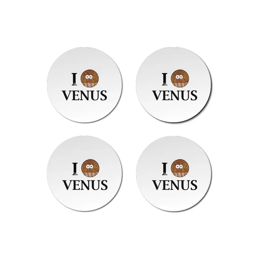 I Heart Venus Bardak Altlığı