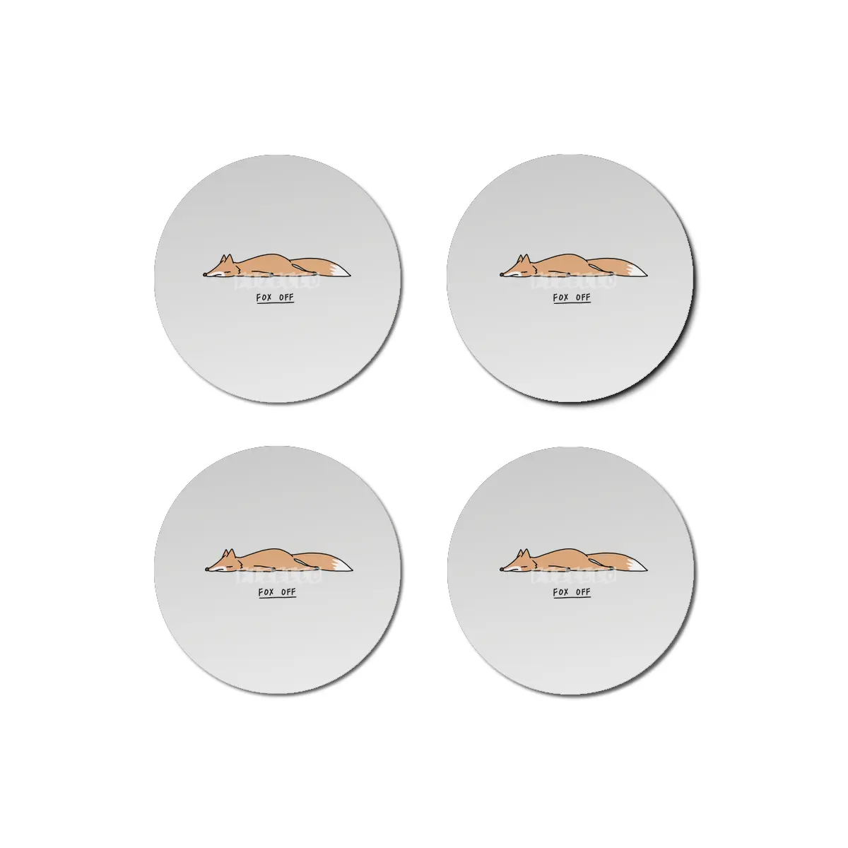 Fox Off Bardak Altlığı