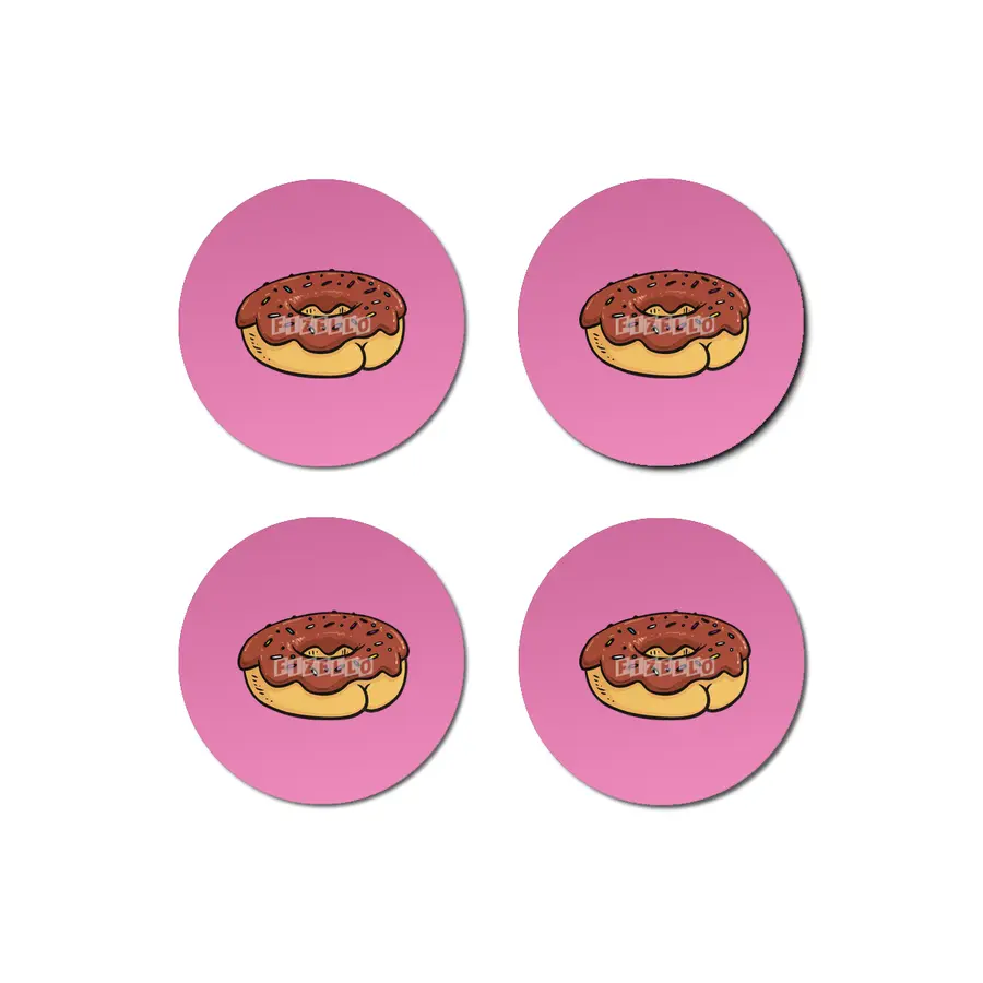 Donut Butt Bardak Altlığı