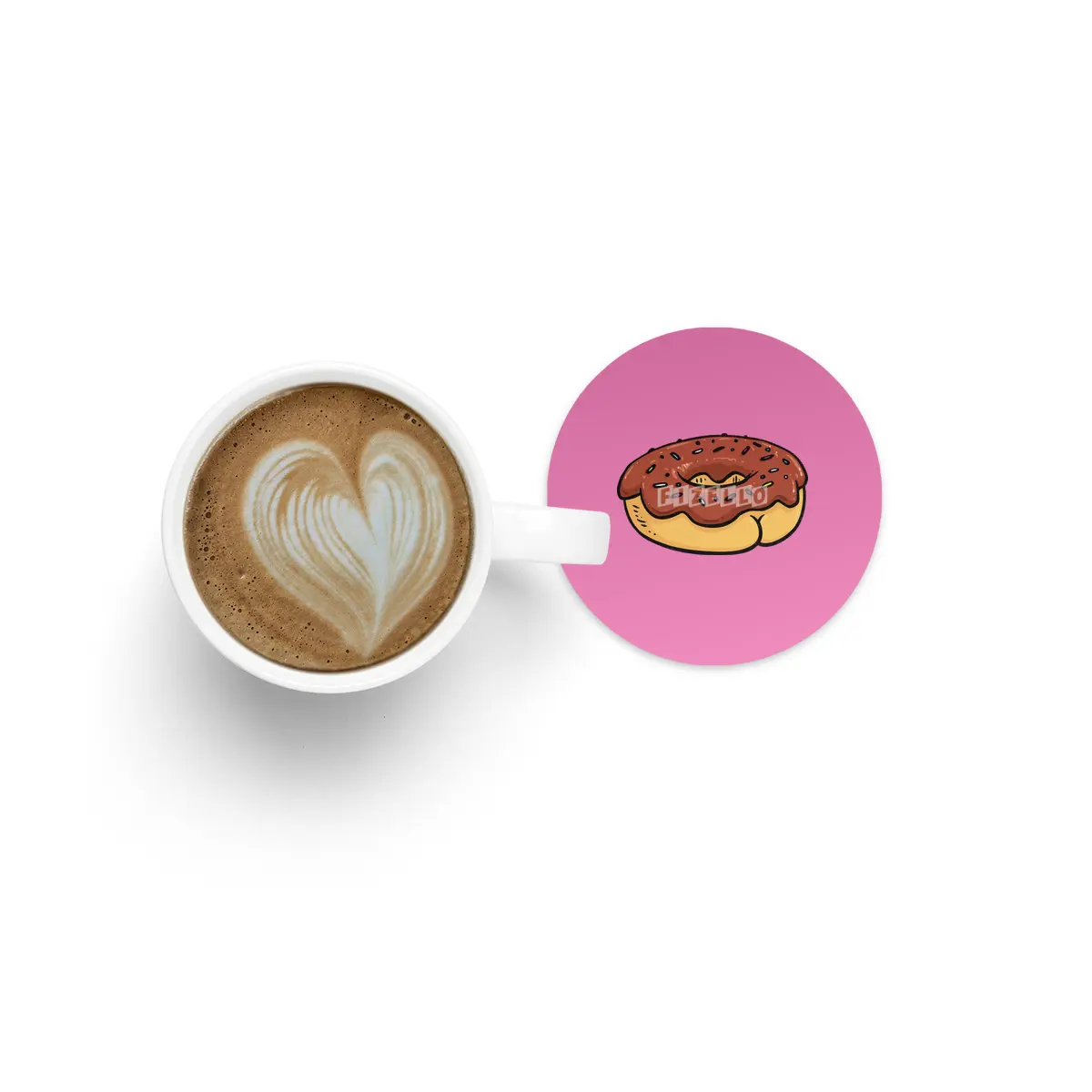 Donut Butt Bardak Altlığı