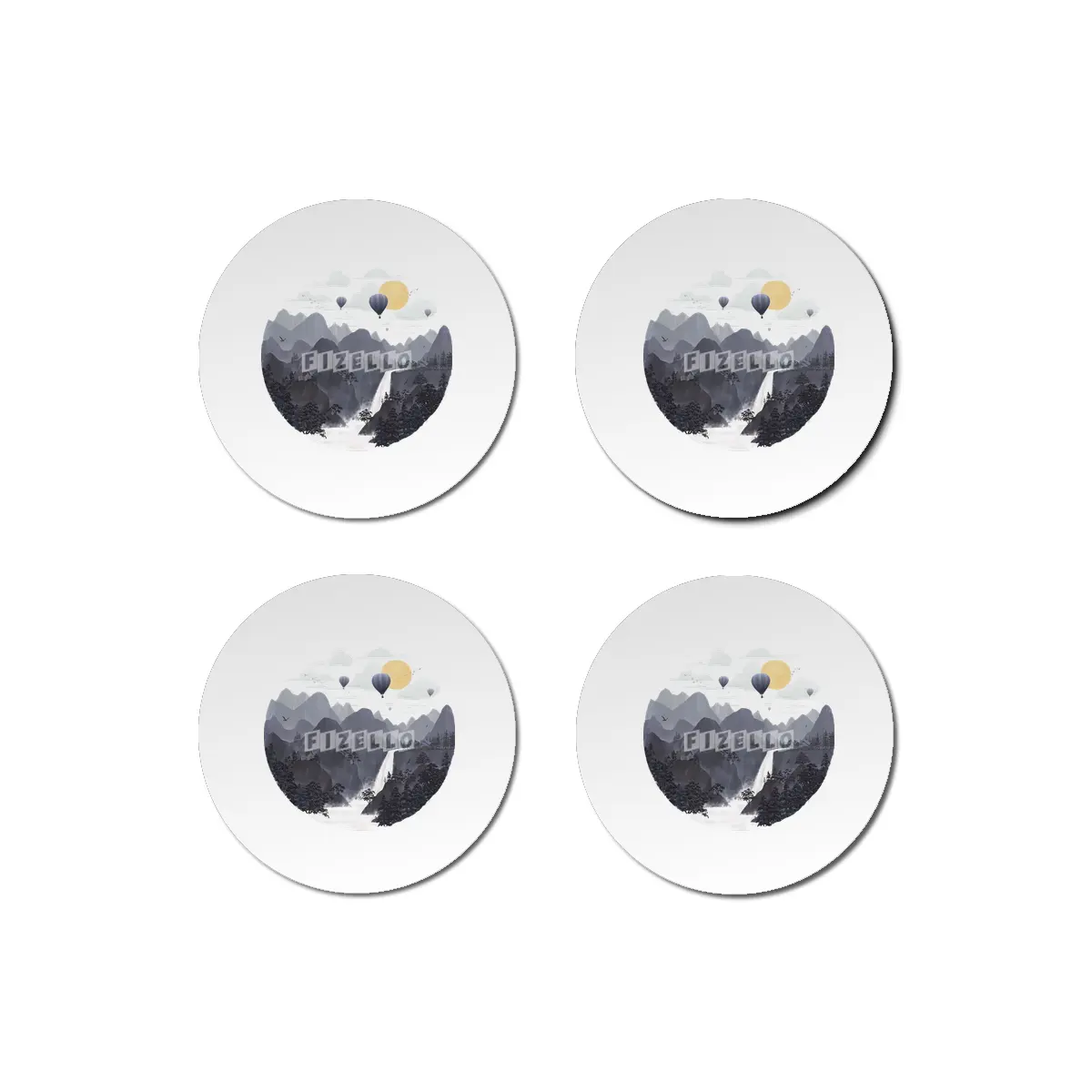 Roundscape II Bardak Altlığı