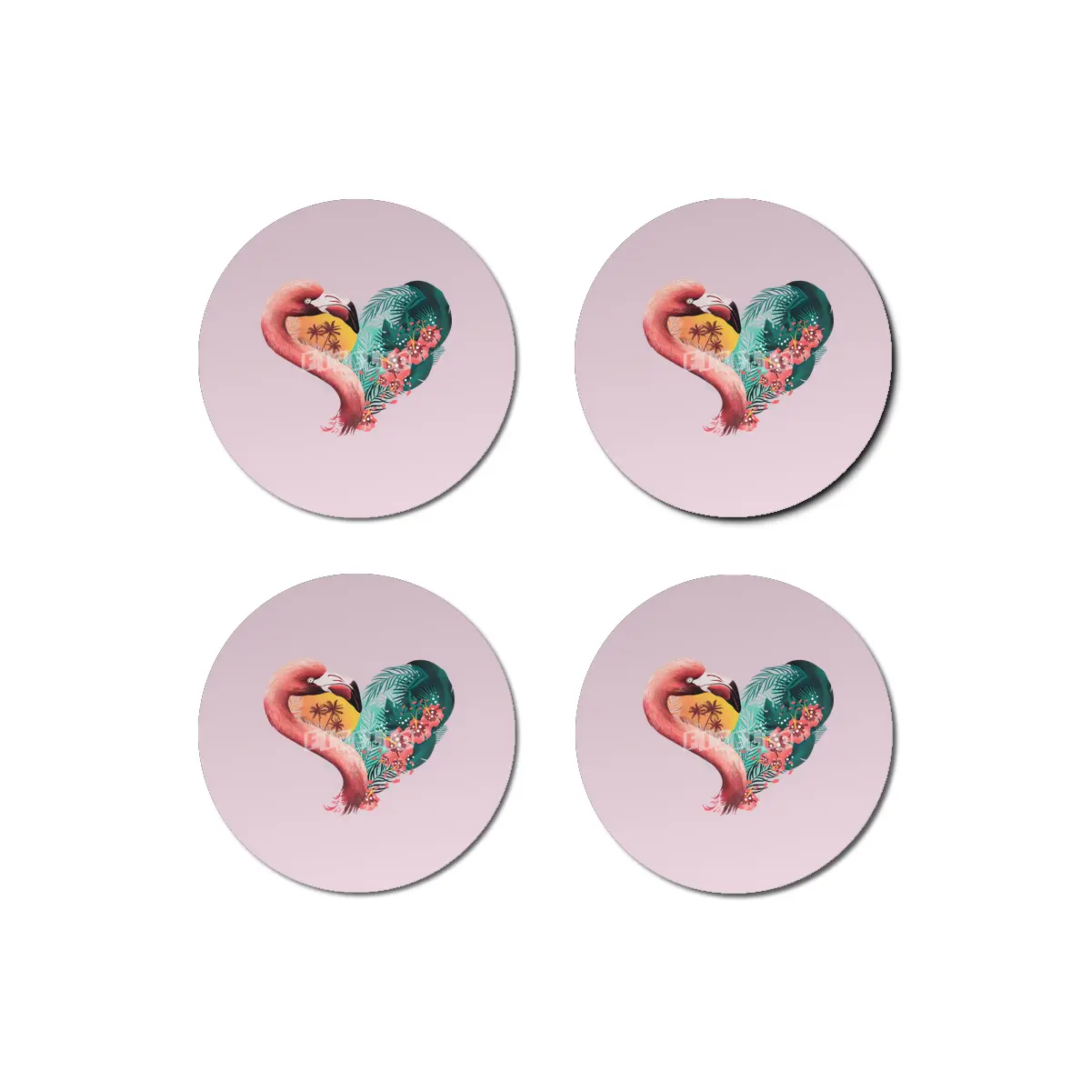 Tropical Love Bardak Altlığı