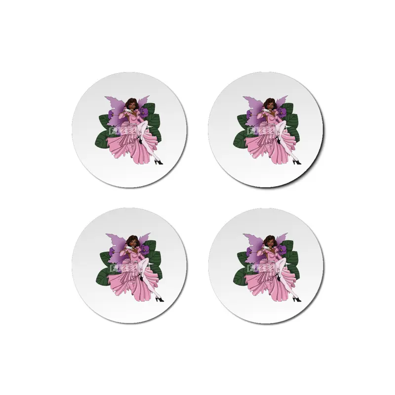 Violet Fairy Bardak Altlığı