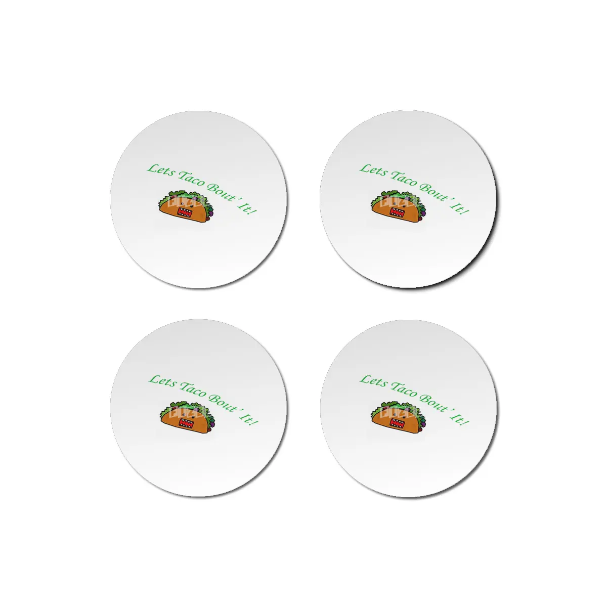 Lets Taco Bout' It Bardak Altlığı