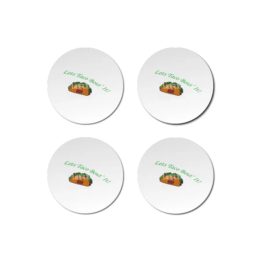 Lets Taco Bout' It Bardak Altlığı