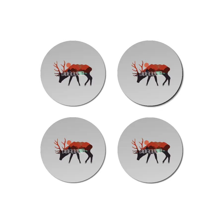 stay wild, deer Bardak Altlığı