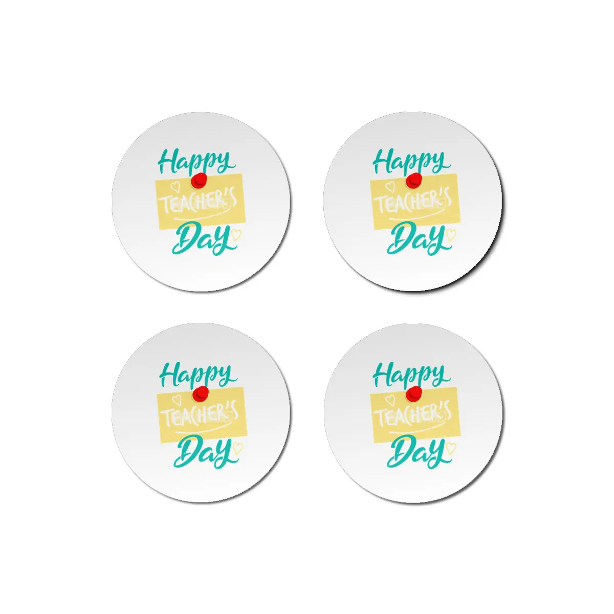 Happy Teacher's Day Bardak Altlığı