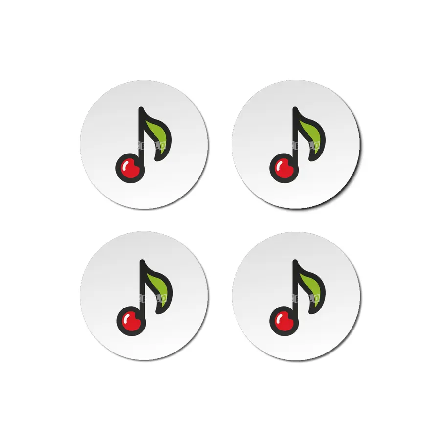 Cherry song Bardak Altlığı