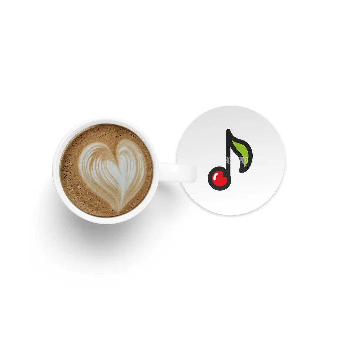 Cherry song Bardak Altlığı