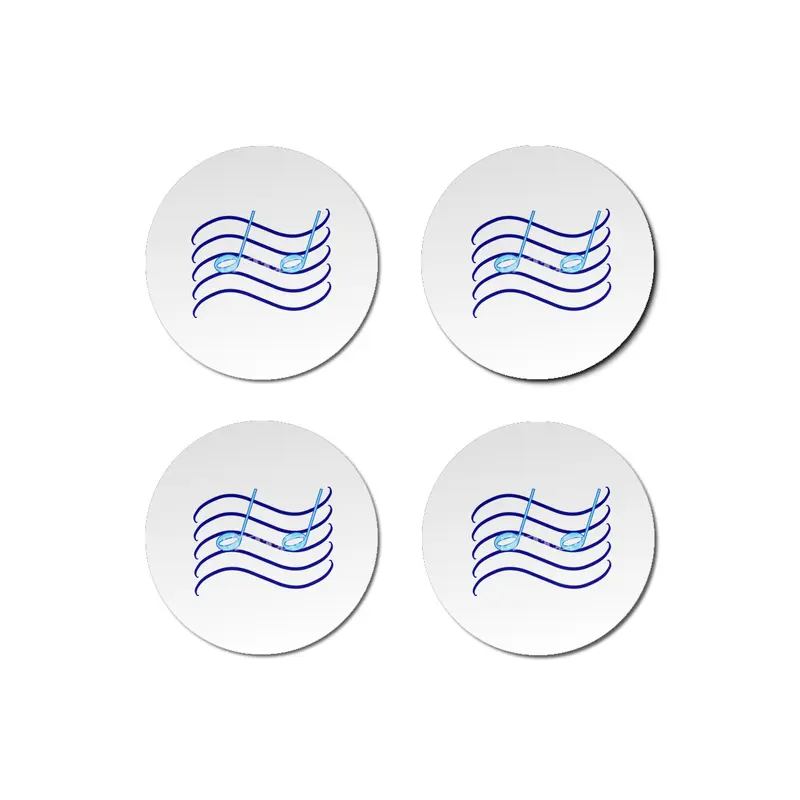 Music Wave Illusion Bardak Altlığı