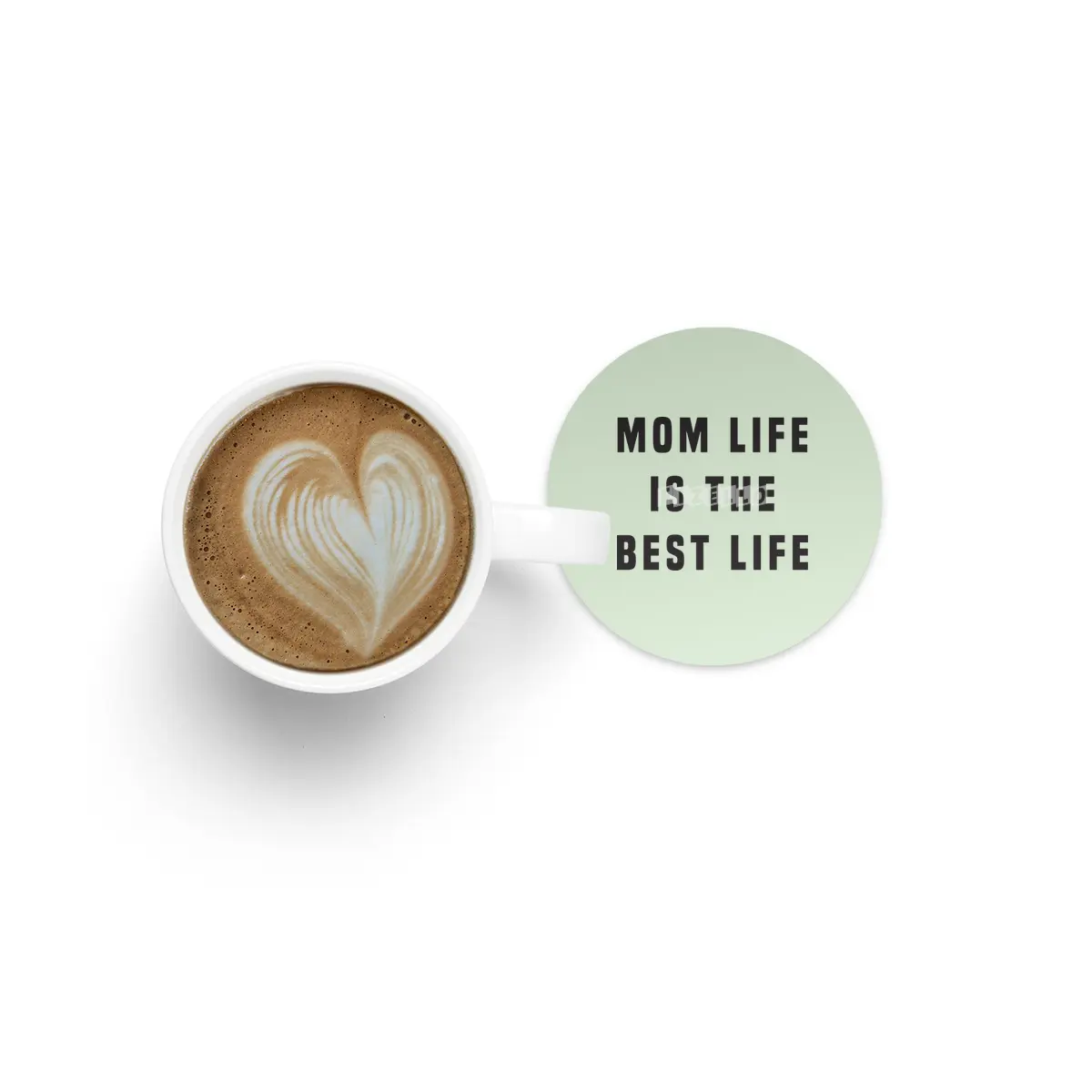 Mom life is the best life Bardak Altlığı