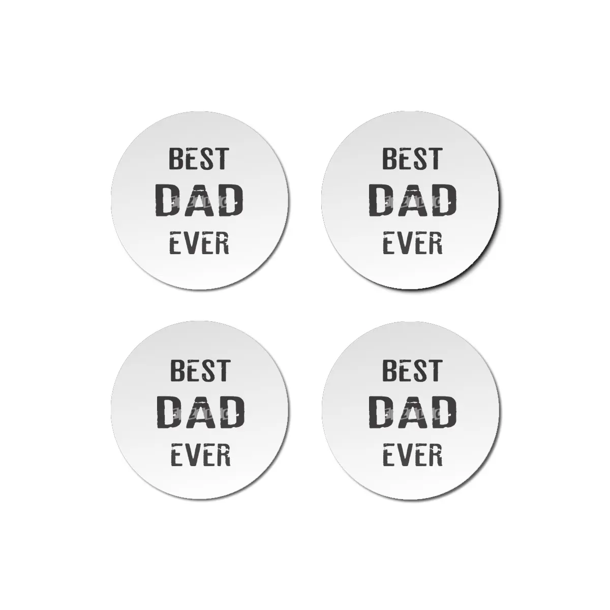 BEST DAD EVER Bardak Altlığı