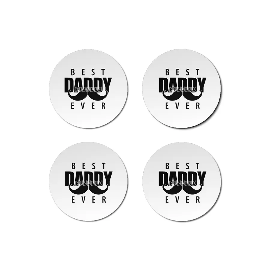 Best Daddy Ever Bardak Altlığı